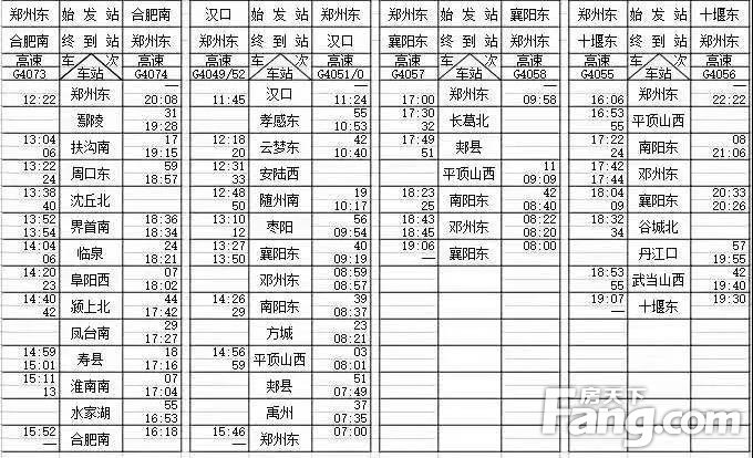 周口火车站最新时刻表详解